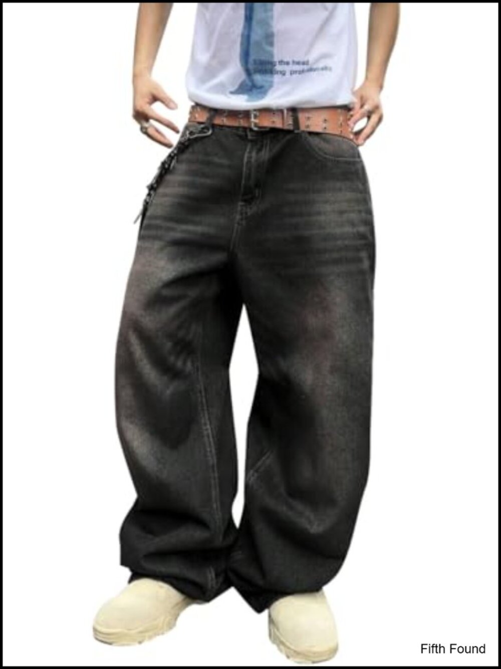 Baggy Wide Leg Jeans Loose Fit Denim Skater Y2K Pants